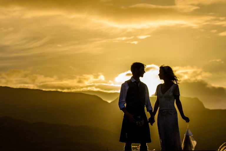 Lisa & Mike’s Wedding Photography at the Ceilidh Place, Ullapool