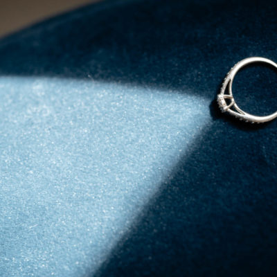 Creative image of an engagement ring