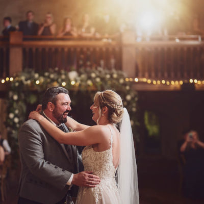 First dance of newlyweds